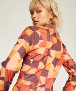 New Girl Order GEO MESH SHIRT Tops