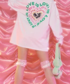 New Girl Order LOVE IS LOVE HEART T-SHIRT