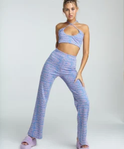 New Girl Order TATTOO JACQUARD TROUSER NEW IN