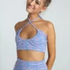 New Girl Order TATTOO JACQUARD HALTER NEW IN