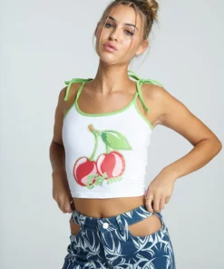 New Girl Order EAT ME CHERRY CAMI NEW IN
