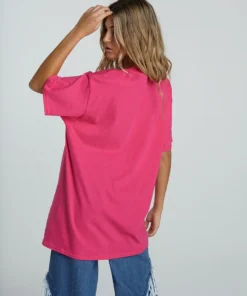 New Girl Order BEACH BUNNY PINK SHIRT NEW IN