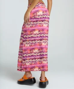 New Girl Order TROPICAL SUNSET SKIRT NEW IN