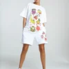 New Girl Order OVERSIZED HAPPY FRUIT SHIRT NEW IN