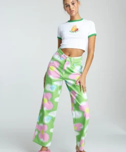 New Girl Order FLOWER SKY JEANS