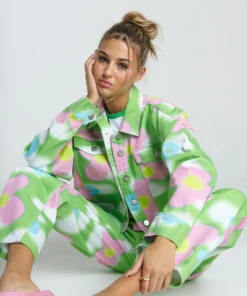 New Girl Order FLOWER SKY JEANS