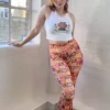 New Girl Order Tops FLOWER PRINT TROUSER