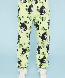 New Girl Order Tops POWERPUFF GIRLS BUTTERCUP FLEECE JOGGER