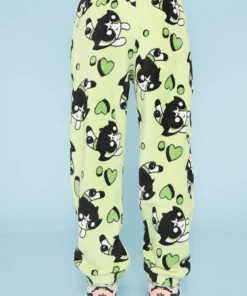 New Girl Order Tops POWERPUFF GIRLS BUTTERCUP FLEECE JOGGER