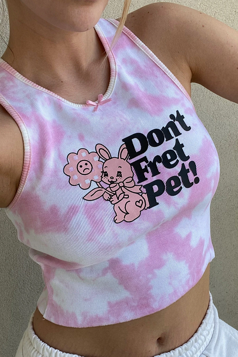 New Girl Order DON'T FRET PET CAMI TIE DYE TOP 4 New Girl Order DON'T FRET PET CAMI TIE DYE TOP