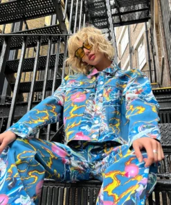 New Girl Order ANIME DENIM JACKET