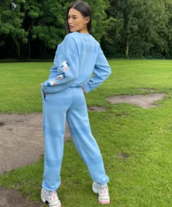 New Girl Order HELLO KITTY TIE DYE CROP SWEAT