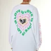 New Girl Order LOVE IS LOVE HEART T-SHIRT