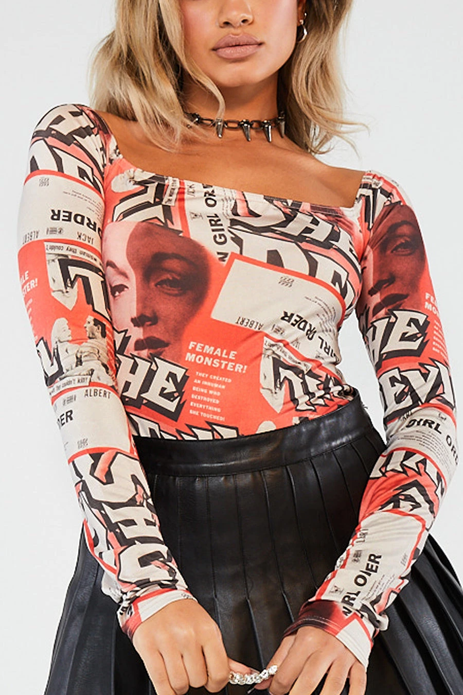 New Girl Order She Devil Bodysuit 3 New Girl Order She Devil Bodysuit