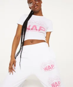 New Girl Order WHAT ABOUT PIZZA JOGGERS Tops