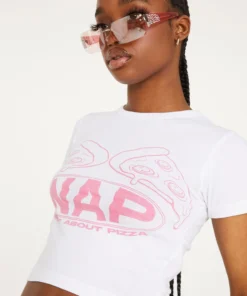 New Girl Order Tops WHAT ABOUT PIZZA TOP