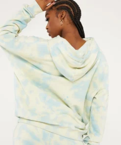 New Girl Order METAL FROM HEAVEN TIE DYE HOODIE Tops