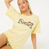 New Girl Order VACAY EVERYDAY OVERSIZED TEE Tops