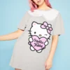 New Girl Order Tops Hello Kitty Collar T-shirt Dress