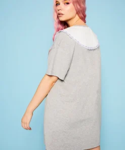 New Girl Order Tops Hello Kitty Collar T-shirt Dress