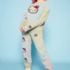 New Girl Order Hello Kitty Tie Dye Joggers