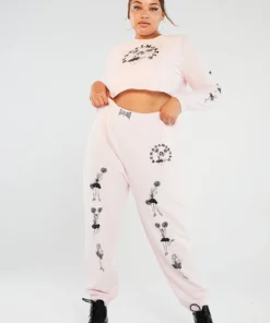 New Girl Order Cheer Joggers Curve Tops