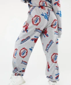 New Girl Order Tops SPORT LOGO JOGGERS