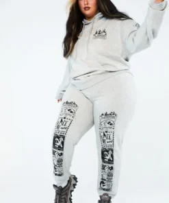 New Girl Order Tops Conversation Joggers Curve