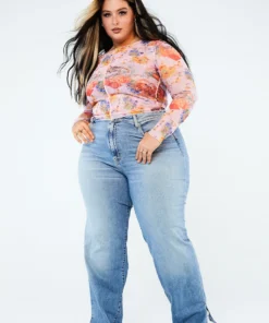 New Girl Order SWEET KITTY MESH TOP CURVE Tops 6 New Girl Order SWEET KITTY MESH TOP CURVE Tops