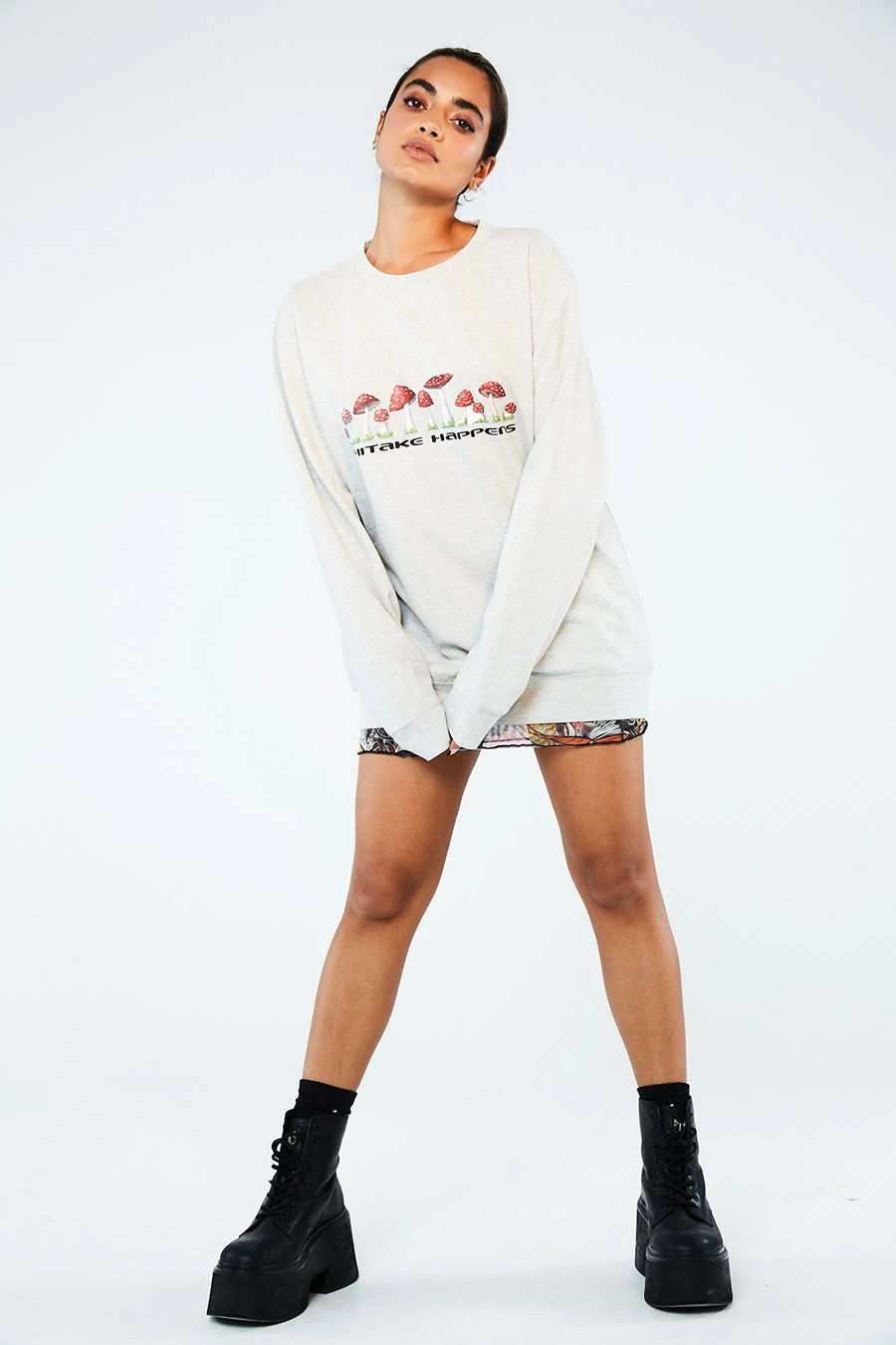 New Girl Order SHITAKE HAPPENS SWEAT 4 New Girl Order SHITAKE HAPPENS SWEAT