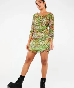 New Girl Order TROPICAL ANIMAL DRESS