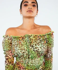 New Girl Order TROPICAL ANIMAL DRESS