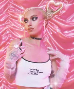 New Girl Order PRONOUNS CAMI TOP