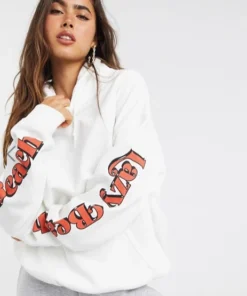 New Girl Order Lazy Beach Oversized Hoodie Tops