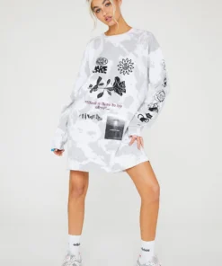 New Girl Order TIME TO BE ALIVE SWEAT DRESS