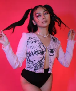 New Girl Order MANGA GIRL CARDI Tops