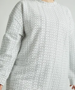 New Girl Order Tops Manifesto Repeat Sweatshirt Dress Curve 8 New Girl Order Tops Manifesto Repeat Sweatshirt Dress Curve