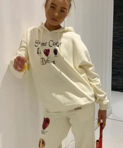 New Girl Order Tops STONE JEWELS HOODIE