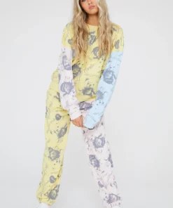 New Girl Order Tops Bear Panel Sweat 10 New Girl Order Tops Bear Panel Sweat